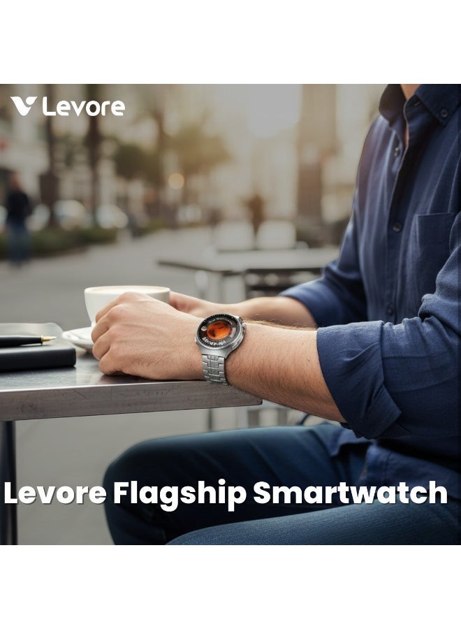 ليفور ساعة LEVORE الرائدة الذكية ذات الشاشة الكاملة - Image 2